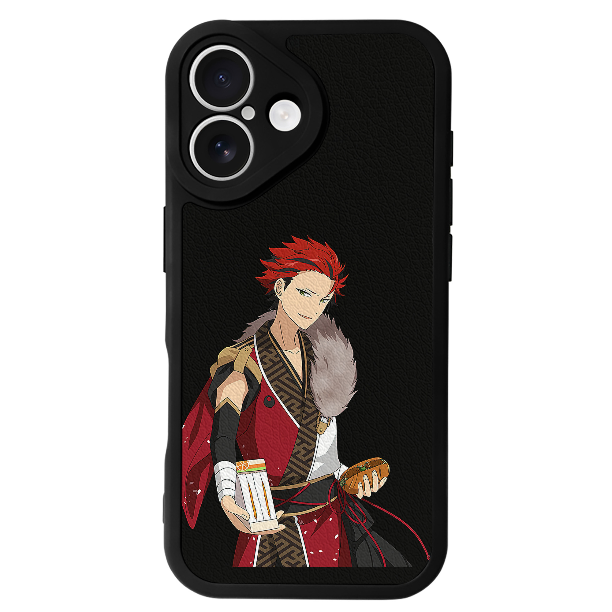 （画像用） あんさんぶるスターズ! Ensemble Stars 【iPhone 16シリーズ対応】シリコンスマホケース（レザー調） 材質：シリコン